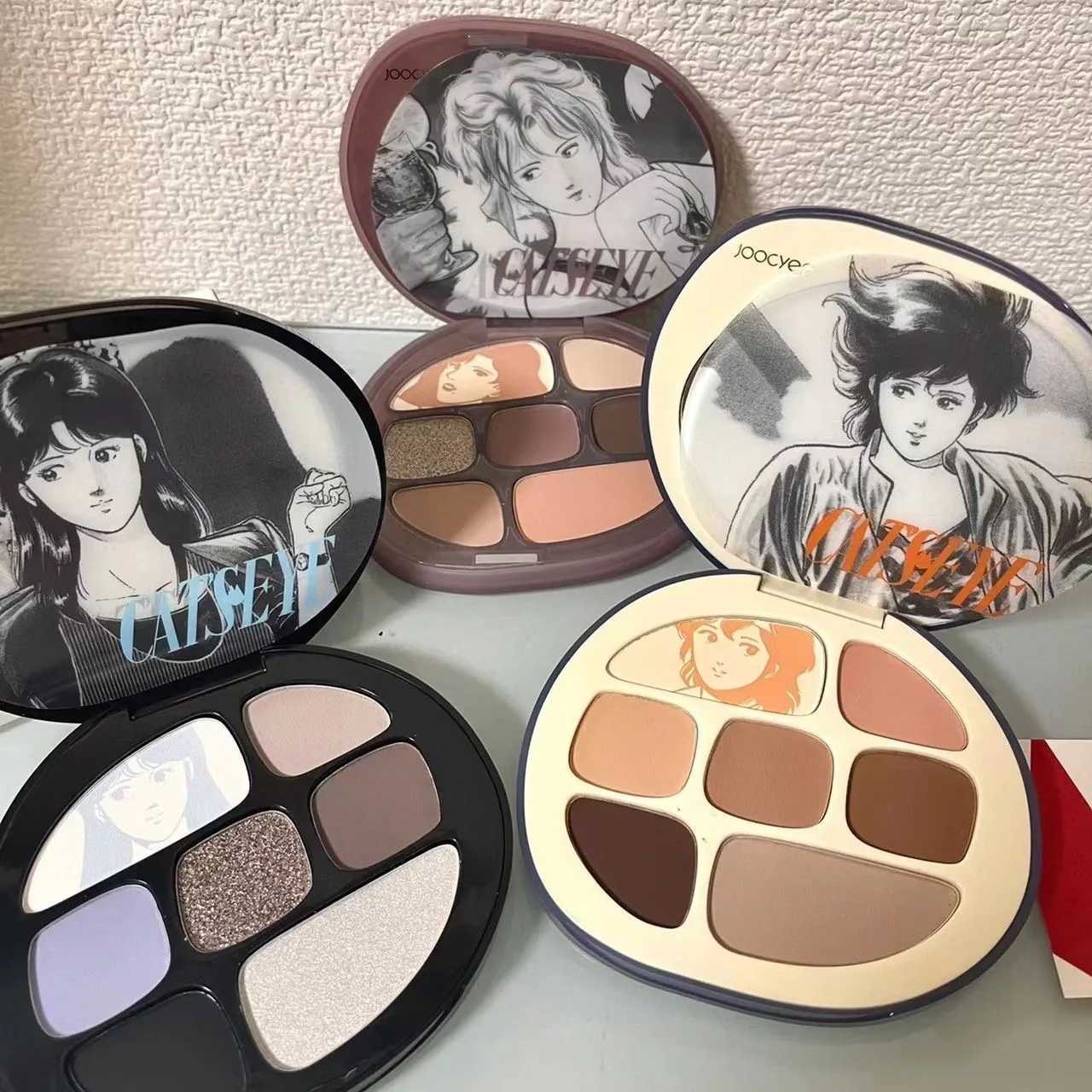 Joocyee Amber Eyeshadow Palette Shell Matte Rose Love Letter Eight Color Highlighter Makeup Eye Shadow Palette W250605