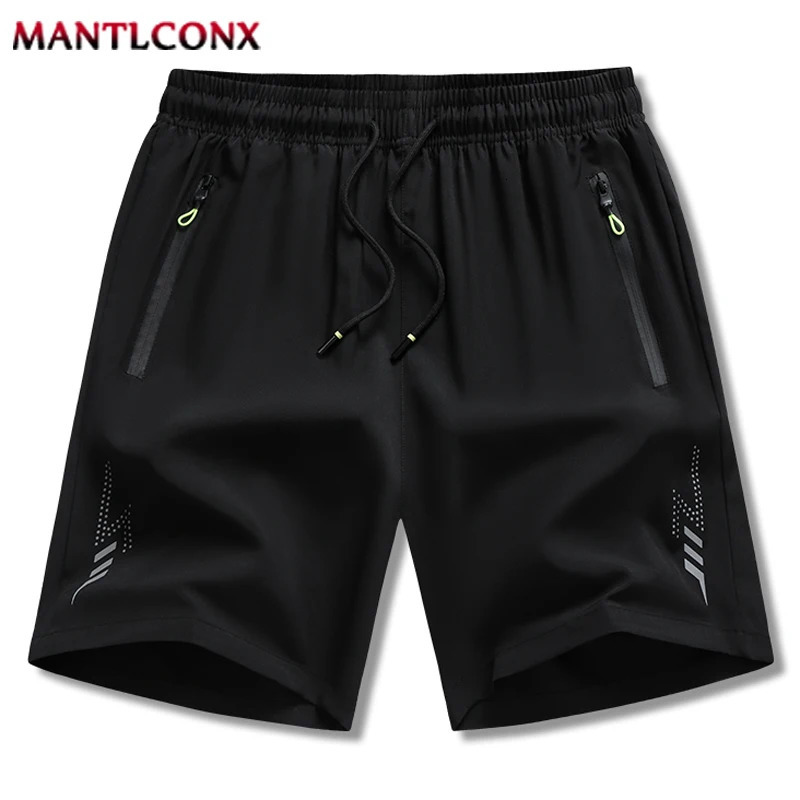 Summer Mens Shorts Gym Fitness Quick Dry Running Sports Board Shorts Men Classic Joggers Bottom Black Short Pants Man M-4XL 250529