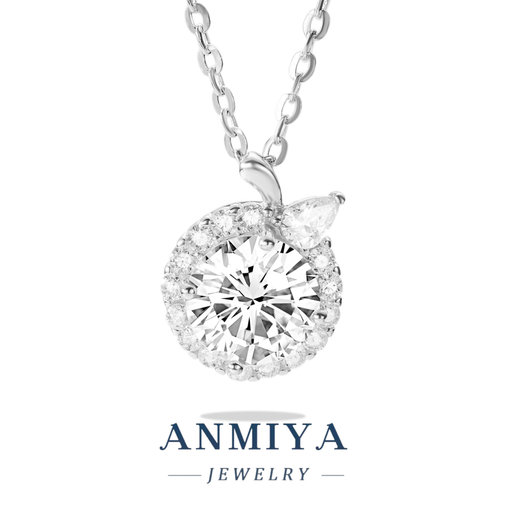 Classic Sterling Silver Jewelry Shiny 925 Necklace Featuring Minimalist Round Geometric Pendant Design for Modern Office Wear