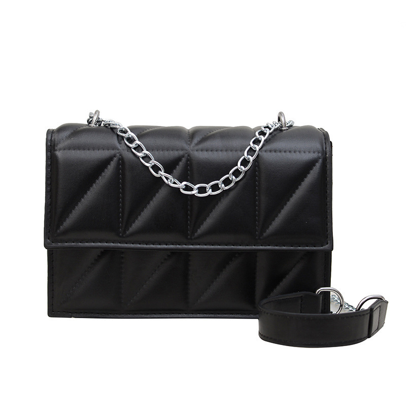 Top brand high-quality new free designer bag 2025 new trend Korean fashion quilted chain embroidered mini diagonal shoulder bag new free designer bag