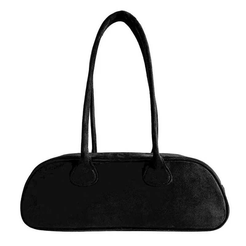 Simple Suede Stick Bag For Women Reliable And Versatile Armpit Bag Womens Autumn And Winter New Shoulder Bag handbag XJ250605