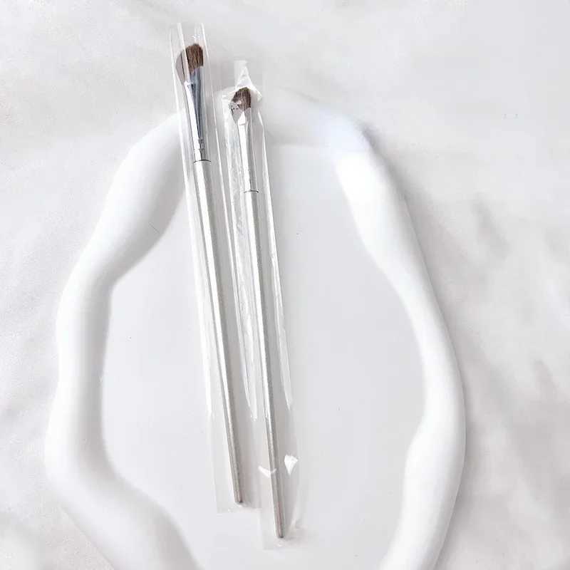 Professional Flat Angled Nose Shadow Makeup Brush Soft Eyeshadow Contouring Tool for Beauty Cosmetics W250605