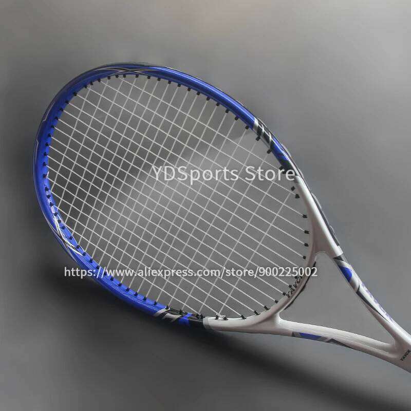 Professional Ultralight Racquet Composite Carbon Aluminium Alloy Tennisracket 45-55LBS Training Tennis Rackets Unisex Trainer