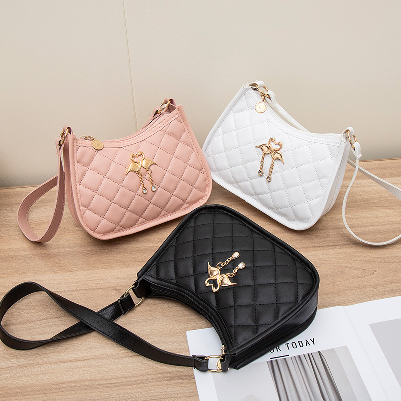 High quality brand high-quality new style free designer bag casual multifunctional shoulder bag embroidered armpit bag Korean style bag brand new free