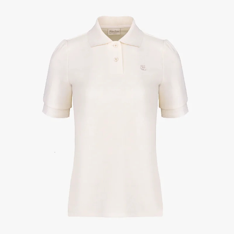 FAIRLIAR Womens Golf Top Fashion Sports Breathable Polo Shirt Skin Friendly Versatile 250604
