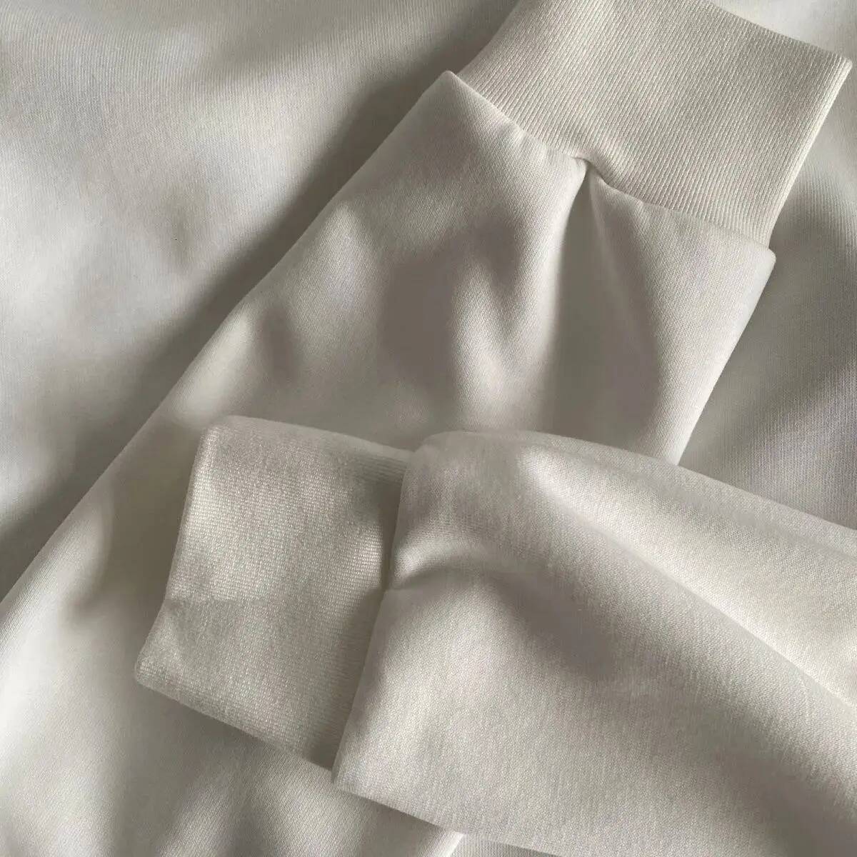 And Stretch Waist Pants Set Pullover Solid Autumn Sportswear Slim Women's Hoodie Wear 2024