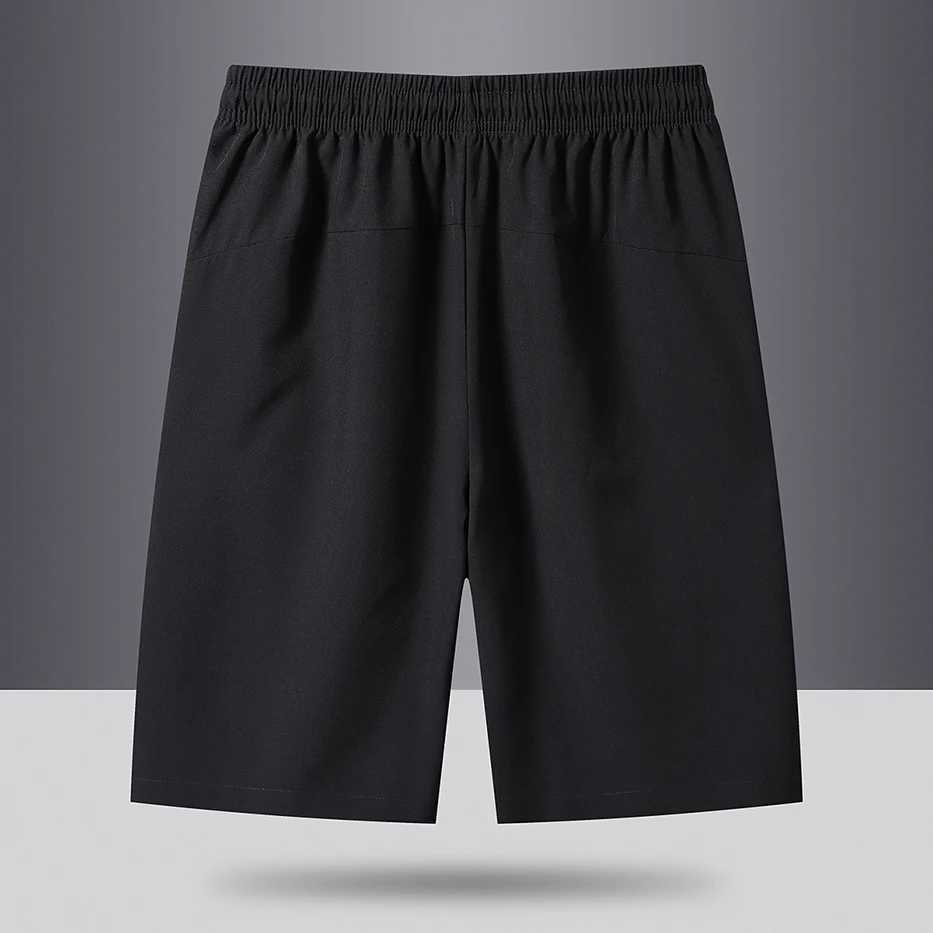New For 2025 Summer MenS Beach Quick Dry Running Sports Board Black Shorts Casual Oversize 8XL 7XL Pants Trousers XJ250605