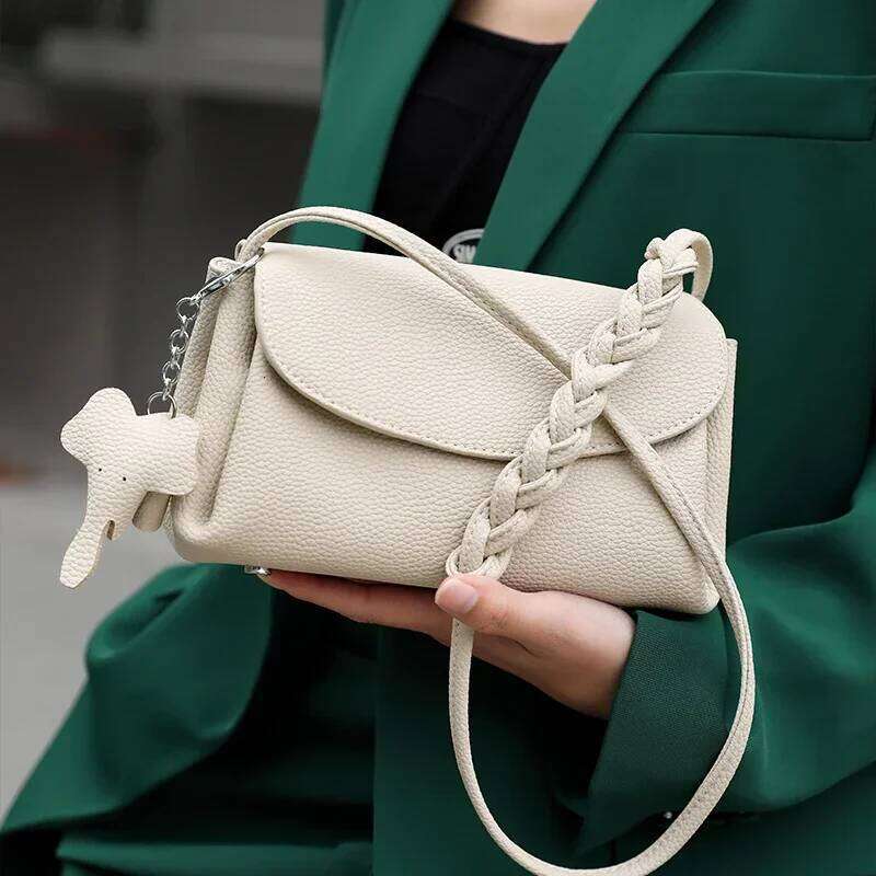 Designer Bags 2025 Women's Cow Genuine Leather Handbag Girl Designer Vintage Cowhide Shoulder Bags Female Messenger Crossbody Bag Lady Clutch Pur