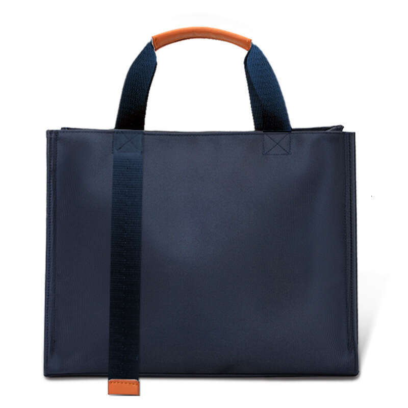 Oxford Briefcase Exhibition Canvas Large Capacity Crossbody Handbag Shopping Meeting Gift Bag