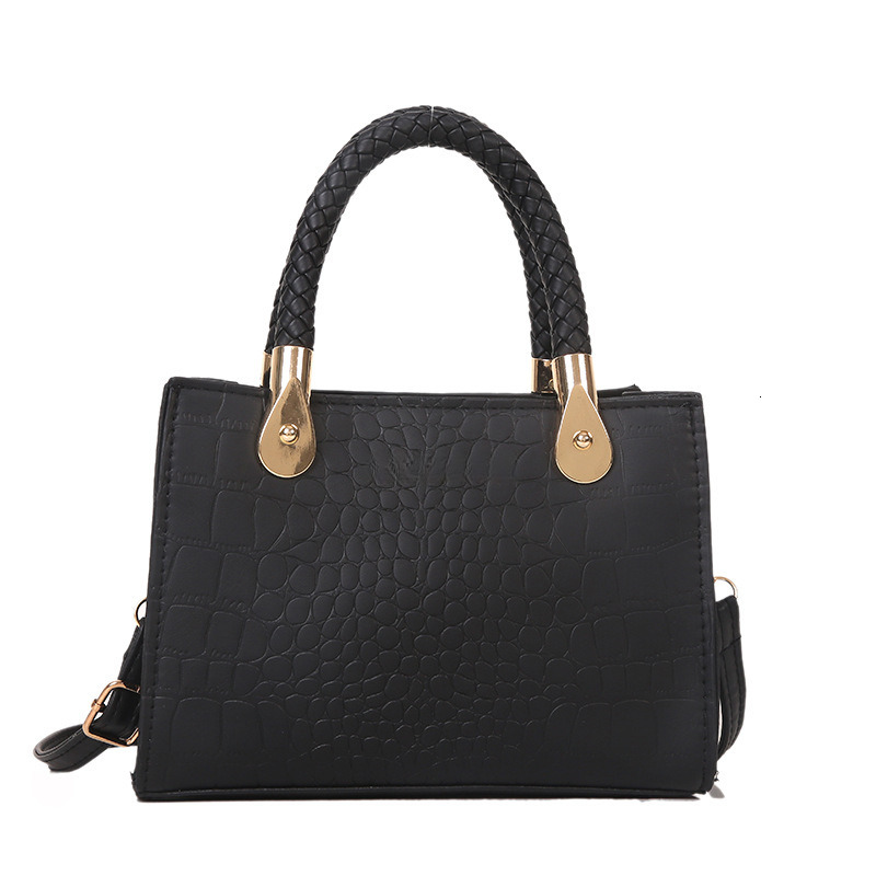 Top quality brand high-quality new free designer bag fashionable texture 2025 Korean style new stone pattern woven handbag crossbody bag brand new fre