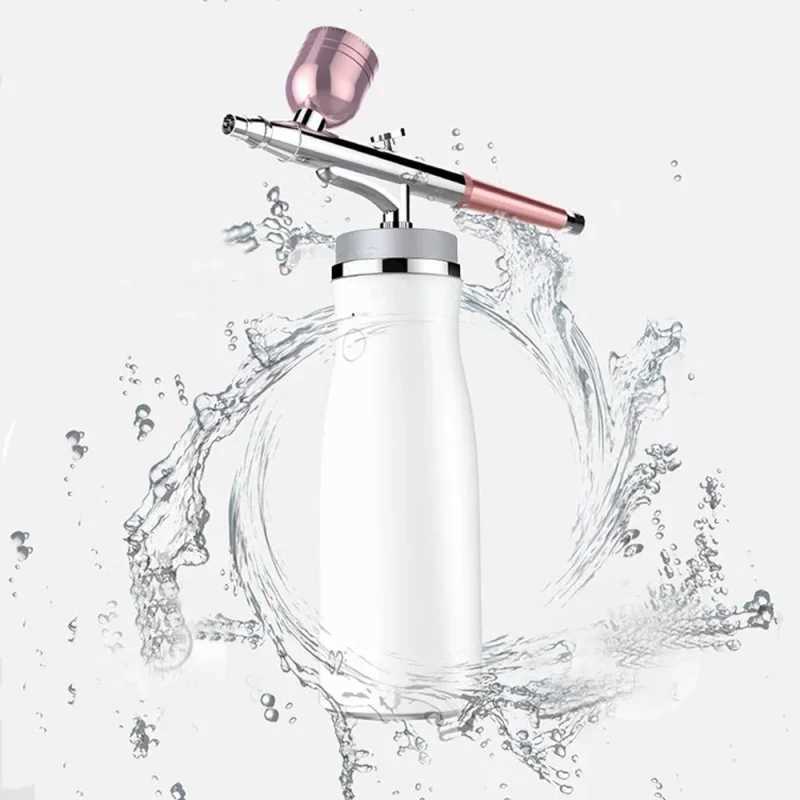 2021 Yeni Gelenler El Tipi Yz Nemlendirici Oksijen Pskrtme Tabancas Nano Oksijen Enjeksiyon Kozmetik Cihaz XJ250607