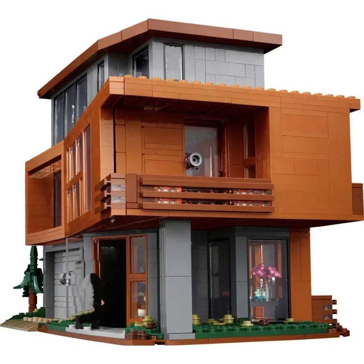 2001PCS 21354 Cullen House Model Kit Building Blocks Villa Forest Cottage Architecture Bricks Building Toy for Adults Gifts W250605