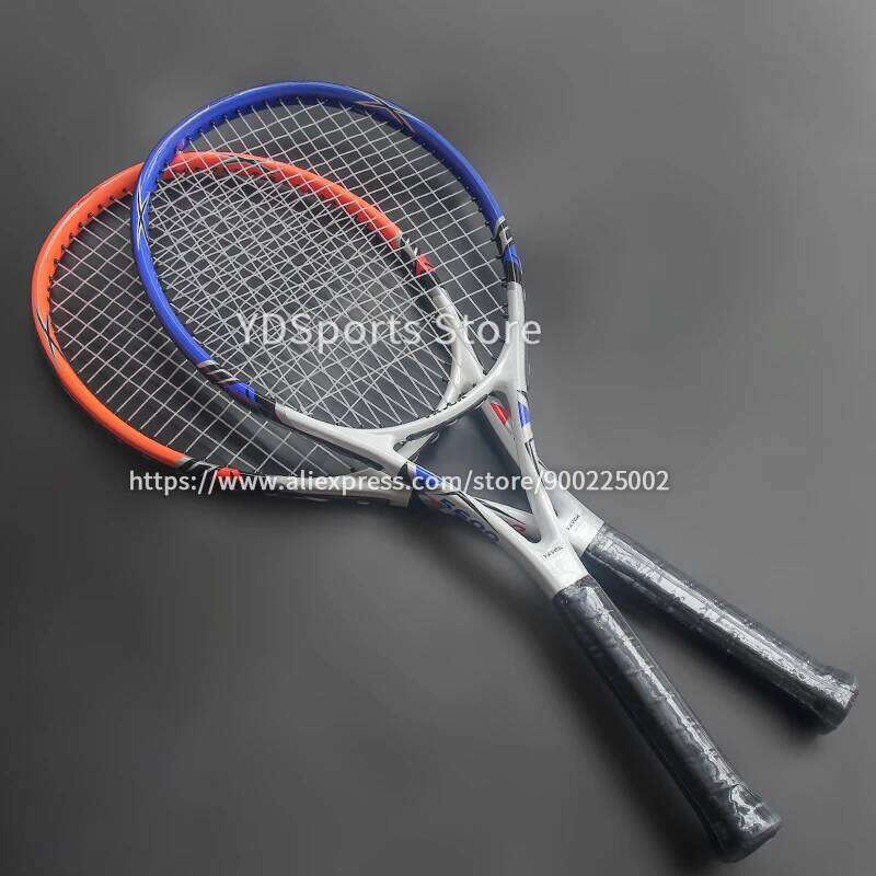Professional Ultralight Racquet Composite Carbon Aluminium Alloy Tennisracket 45-55LBS Training Tennis Rackets Unisex Trainer