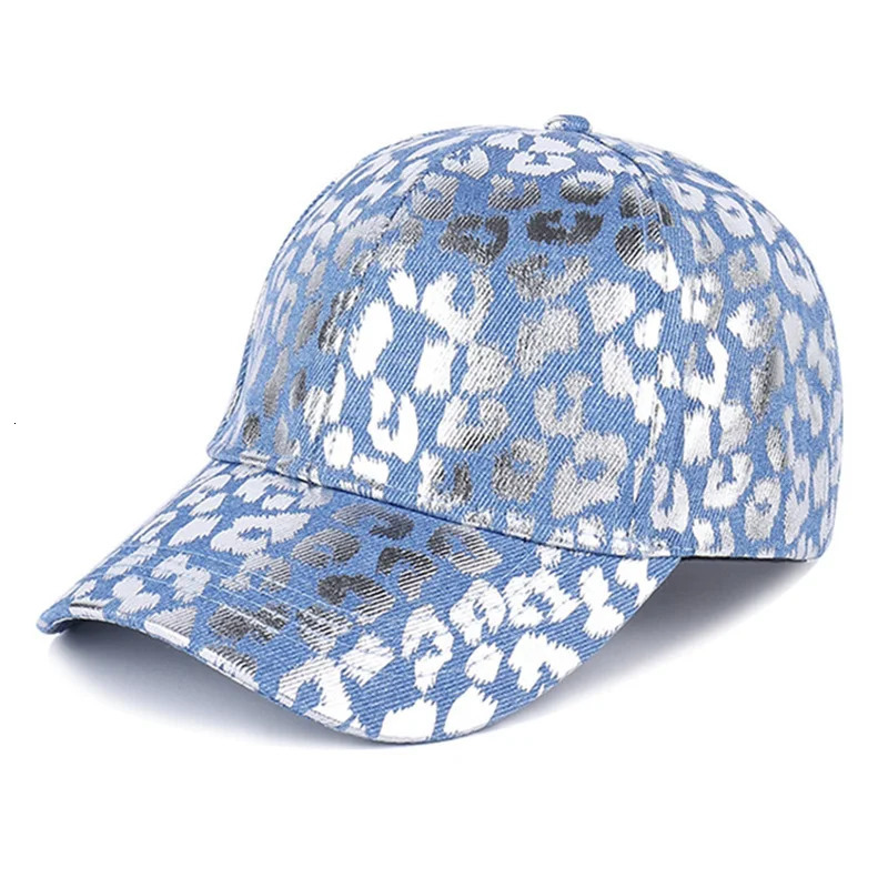 Leopard Print Plain Color Baseball Cap Breathable Sunshade Warm Couple Hat For Forthe four seasons 250603