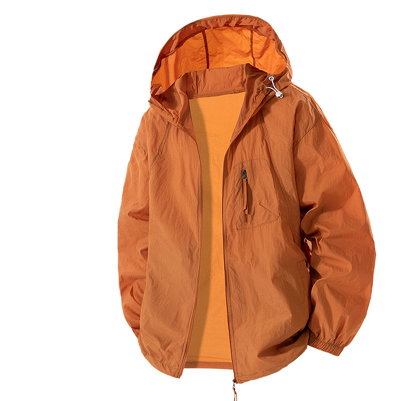 Sunscreen clothing, men's and women's fashion style, summer new style, original yarn, outdoor fishing, ice silk skin clothing, breathable ja