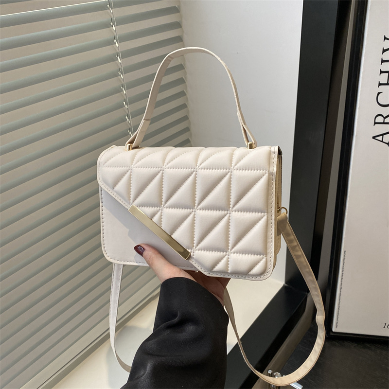 designer Fashion Single Shoulder Bag Niche Design Casual Handbag Small Square Bag for Women 2025 New Trendy Crossbody Bag