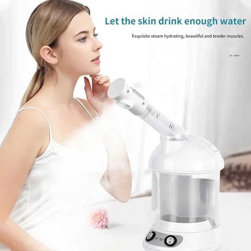 Face Spray Steam Relax Moisturizer Beauty Health Humidifier Steaming Herbal Vaporizer Facial Steamer Ozone Face Skin Care Tool XJ250607