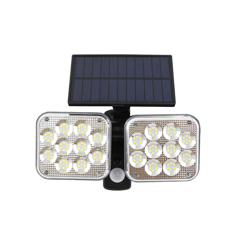 LED Outdoor Induction Solar Light Human Body Remote Control Flood Light LED Solar Induction Light Supply