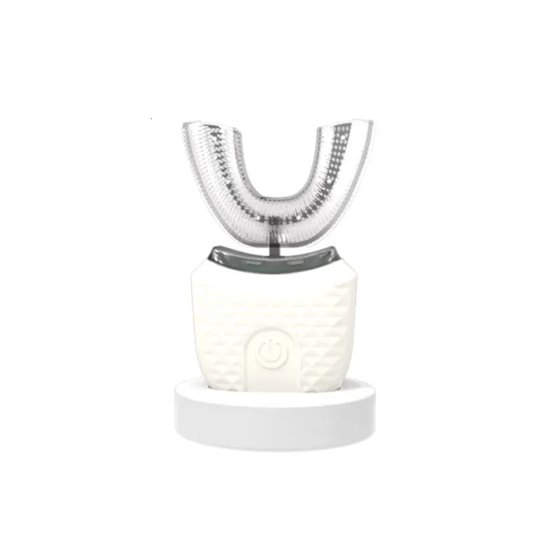 360 Degrees Intelligent Automatic Sonic Electric Toothbrush Water Proof in the Mouth Type Silicone Tooth Brace Adult Toothbrush 250604