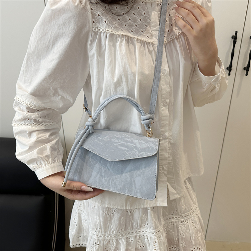 designer Minimalist Retro Small Square Bag for Women 2025 New Spring Fashion Casual Handbag Trendy Shoulder Crossbody Bag