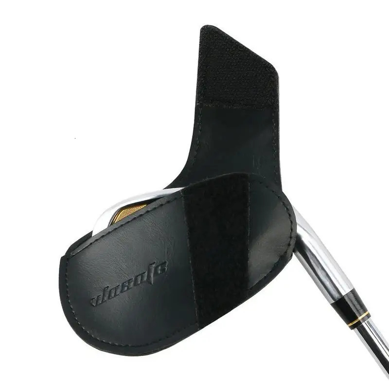 10pcs Golf Iron Head Covers Set Practical PU Leather Durable Headcovers Golf Accessories Putter Cover Golf Club Head Protector 250603