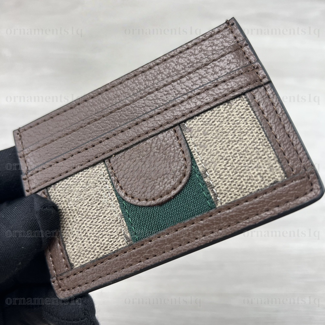 Designer Card Holder High Quality Wallet Leather Coin Purse Credit Card Holder Designer Womens Purse Luxury Leather Small Card Bag Clutch Pouch AAA