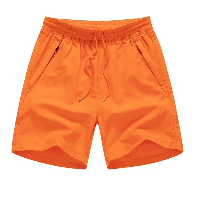 Double Layer Swim Trunks Short Quick Dry Beach Shorts Swimming with Zipper Pockets 250604