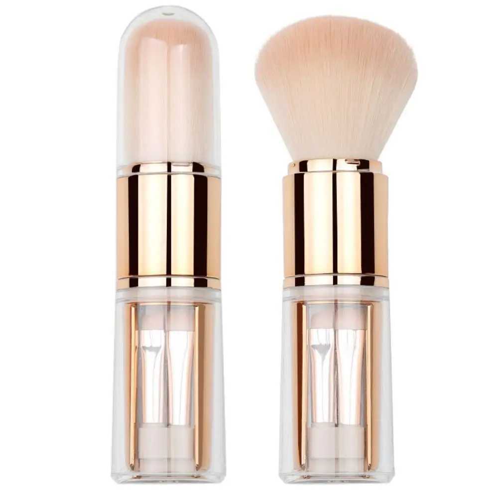 Washable Eye Shadow Brush Makeup Brush Set Convenient Soft Powder Brush Stretchable Dustproof 5 in 1 Makeup Brush Set Journey W250605