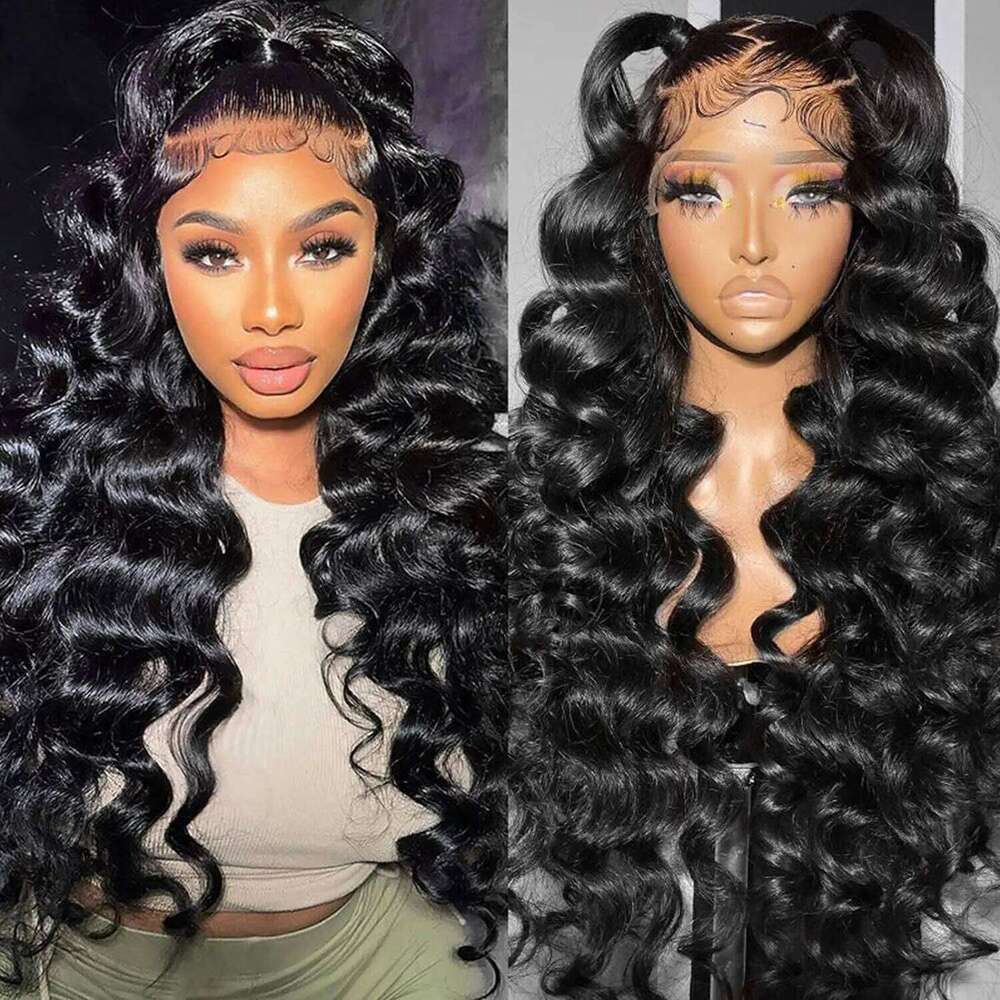13x4 Frontal Loose Wave Human Brazilian13X4 Front Hair Wigs For Women on sale Transparent HD Lace