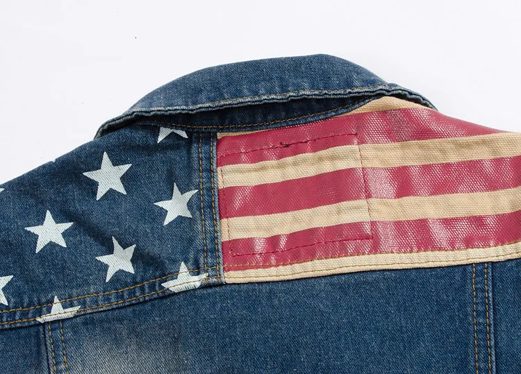 DIMUSI Mens Denim Vest Men Cowboy Ripped Sleeveless Vintage Jacket Tank Spring USA Flag washed Jeans Plus Size 5XL 250605Z