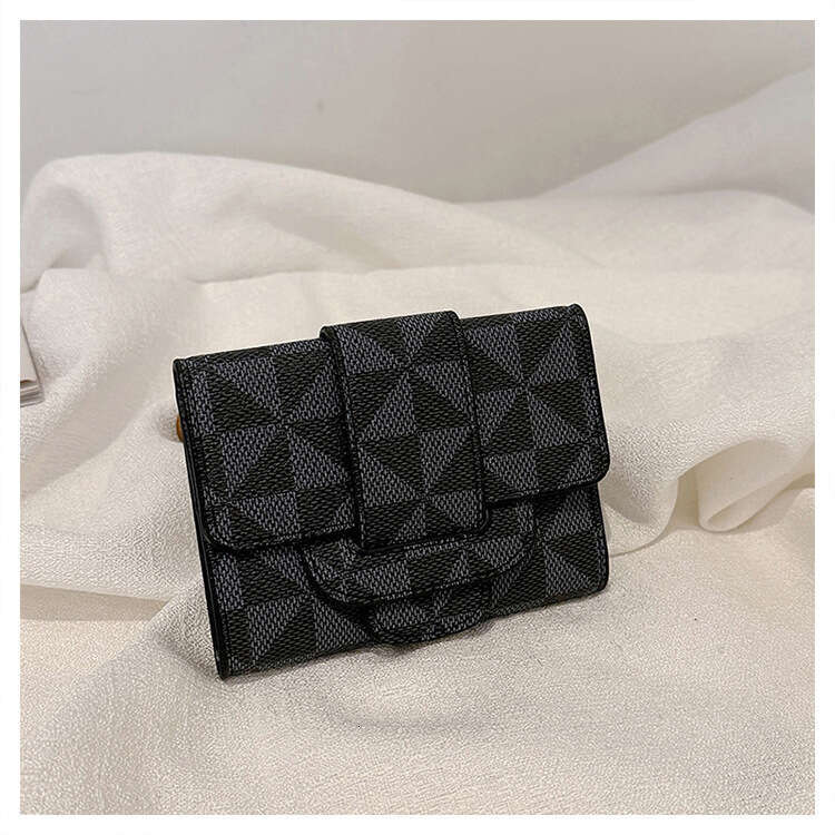 Short Wallet Print Elegant New Small Card Holder Fashion Versatile Clutch designer bag