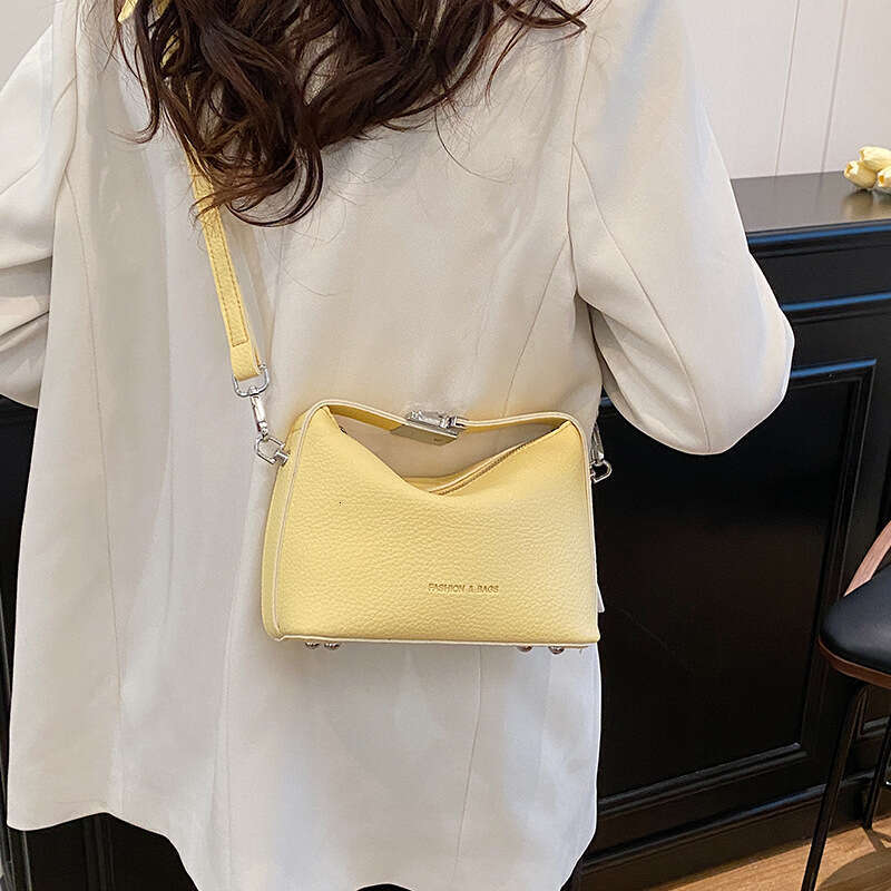 2025 Simple High-End for Women Ins Crossbody New Fashion Korean Version Bucket Casual Niche Shoulder Bag