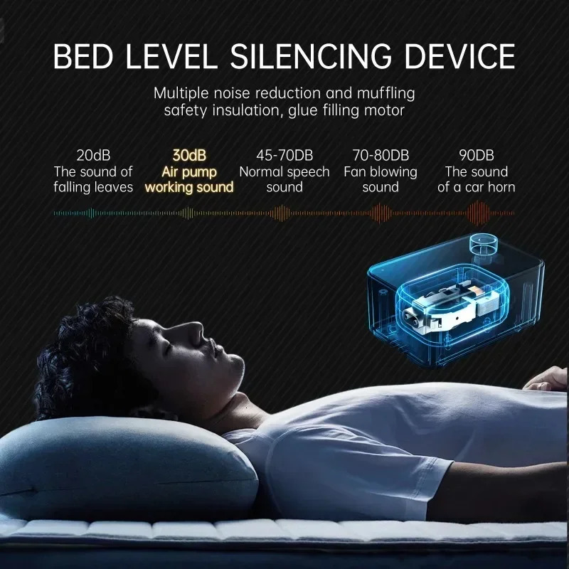 Aquarium Ultra-Quiet Air Pump Adjustable Fish Tank Aerator with Dual Outlet Pump Pump for Gallon Tank 250605