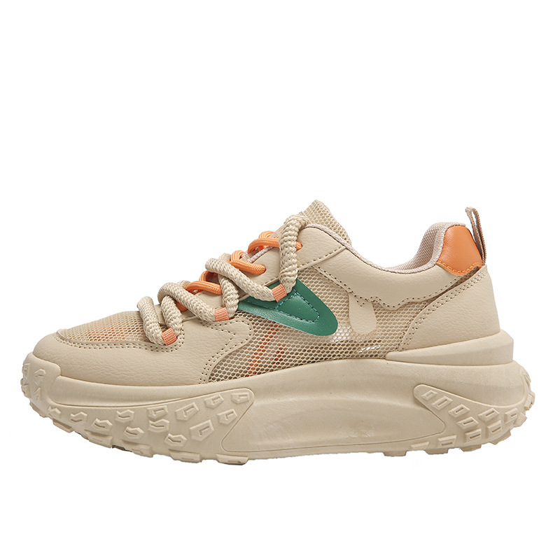 Thick Soft Sole Casual Shoes Summer Breathable Mesh Cushiony Casual Sneakers New Women S Dad Shoes Ddmysaturn