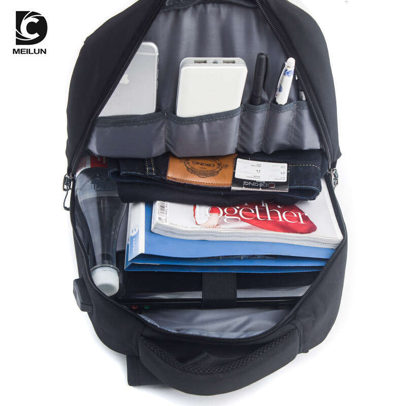 DC Business Backpack for Men, Korean Style Trendy Travel Casual Women's Student School Bag, Simple Fashion Laptop Bag