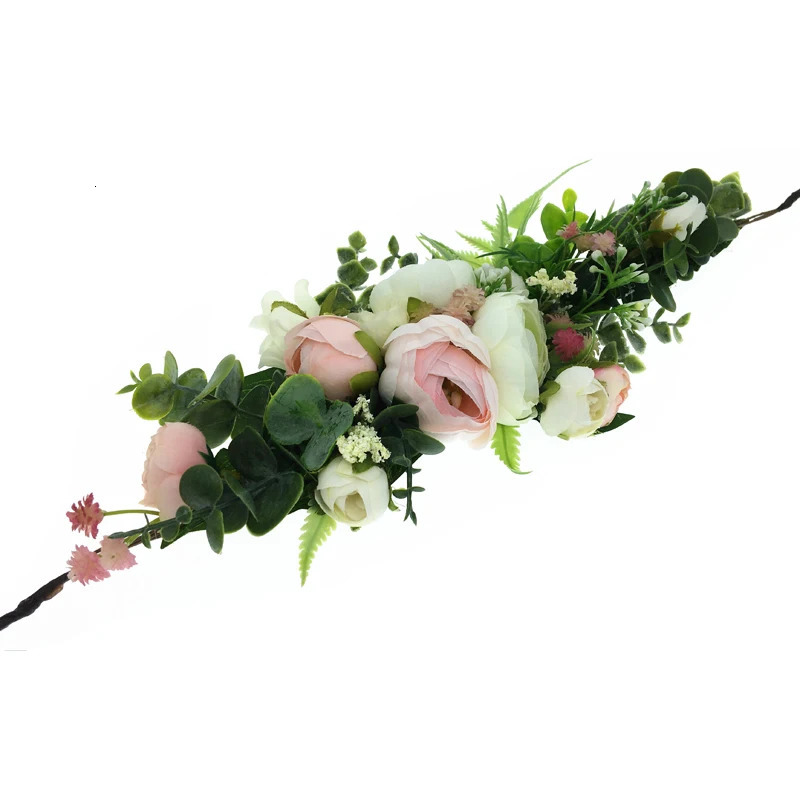 Women Wedding Flower Wreath Crown Festival Headband Women Hair Accessories Headdress Girl Floral Garland Wedding Floral Headwear 250530
