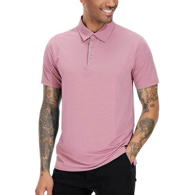 Mens Quick Dry Athletic Polo Shirt Lightweight Cool Sport Running Workout T Shirt Summer Casual Activewear Outdoor Golf Shirts XJ250605