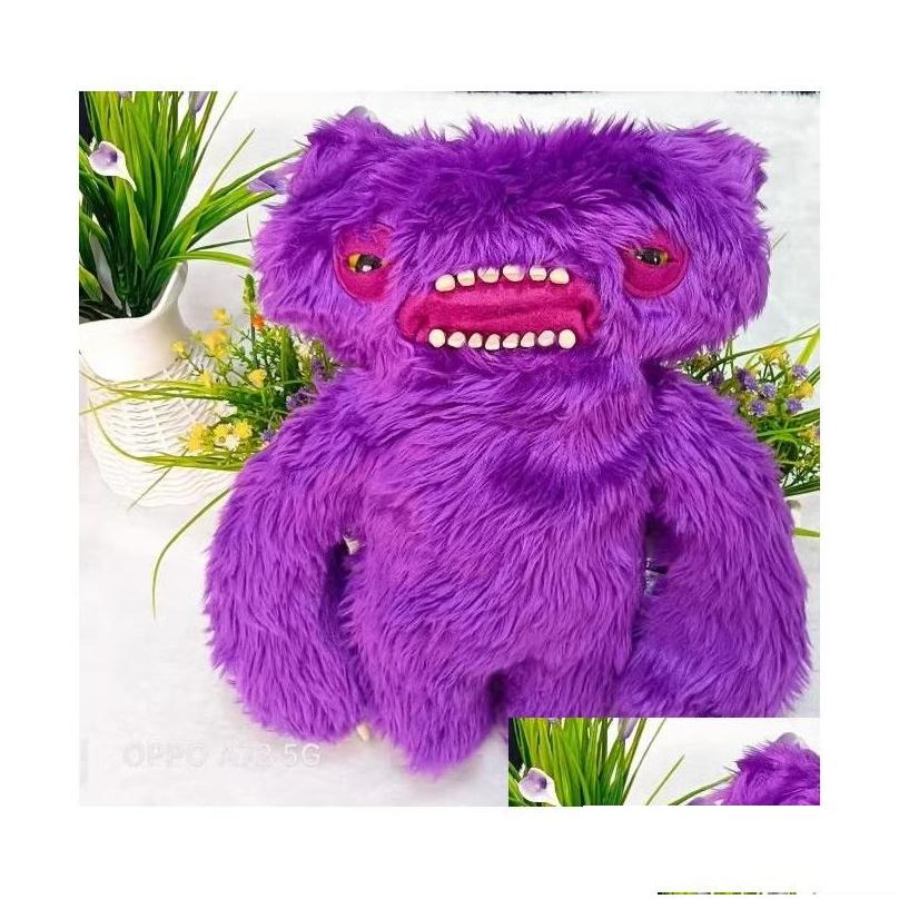 Clothing Accessories For Plush Stuff Fler Funny Ugly Monster Figure Stuffed Toys Toothed Bigtooth Ornament Christmas Gift Kids T Dhmxq