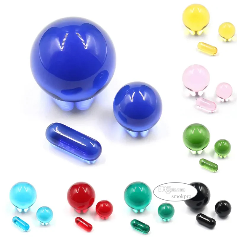 Quartz Terp Pearls Capsule Pill Set Dab Glass Bead Capsule Insert Spinning For Terp Slurper Banger