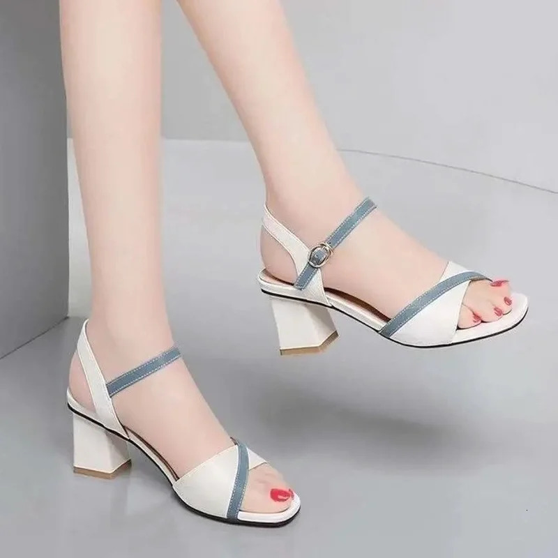Womens Sandals Novelties Orthopedic Sandal Woman Elegant Roman Platform Wedge Mirror y ner Summer Fashion White 250605