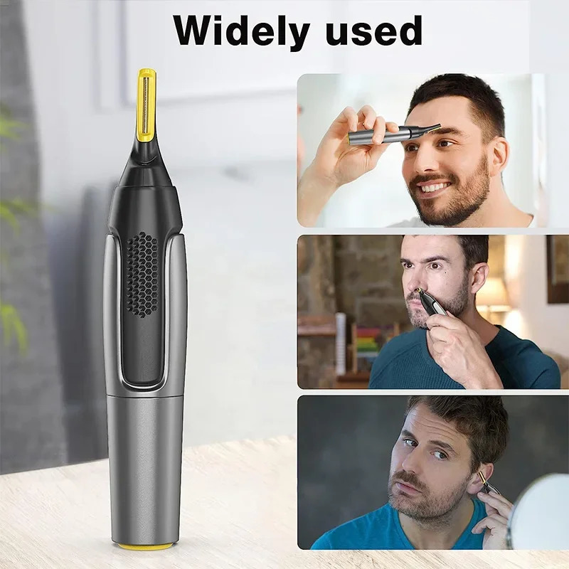 Electric Nose Hair Trimmer Waterproof Easy To Operate Ear Trimmer Safe Face Care Rechargeable Nose Hair Trimmer For Men 250604