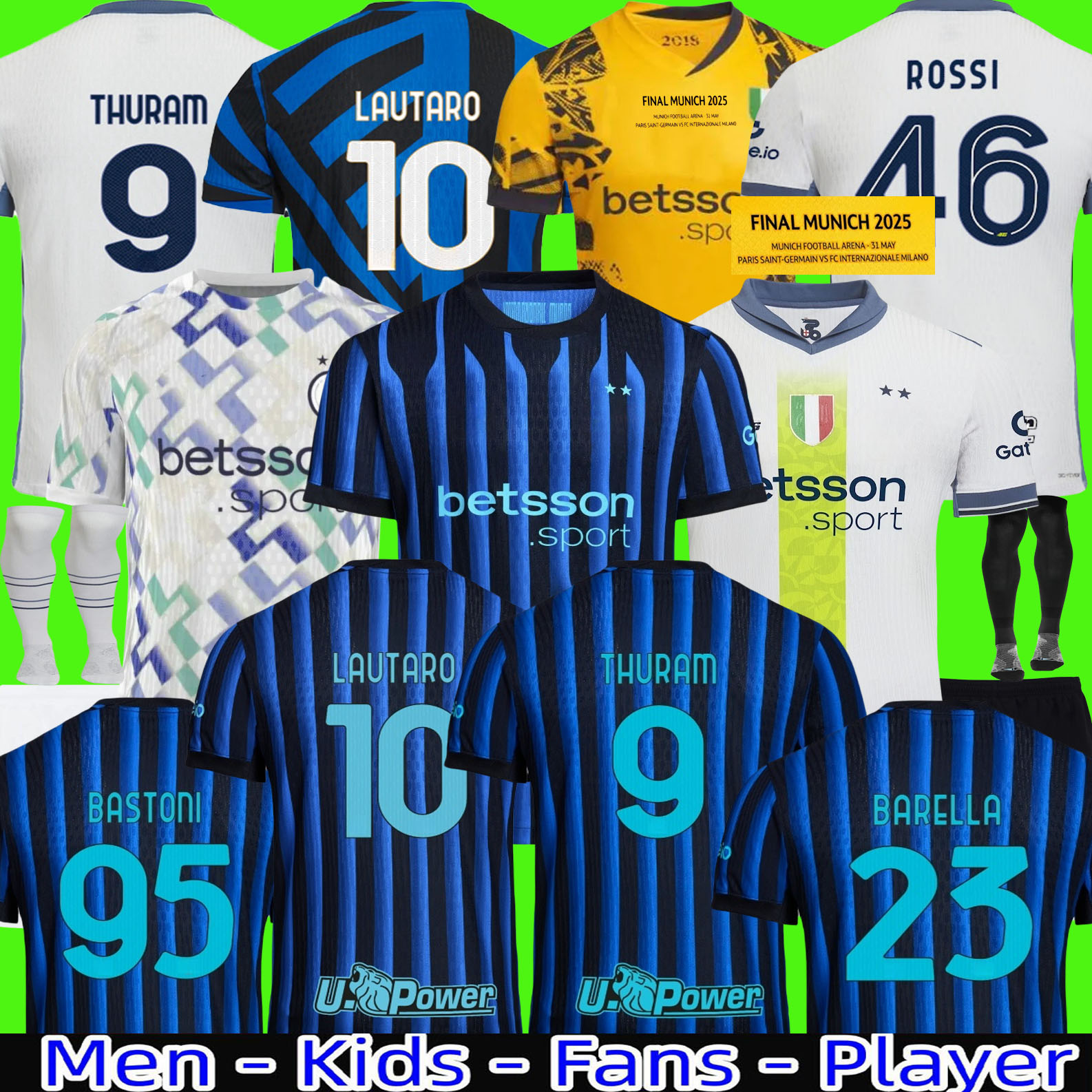 24 25 26 InTErs LUKAKU LAUTARO Milans soccer jerseys ANNIVERSARY 2025 2026 CORREA DZEKO BARELLA SKRINIAR BROZOVIC Home away football shirt men kids kit