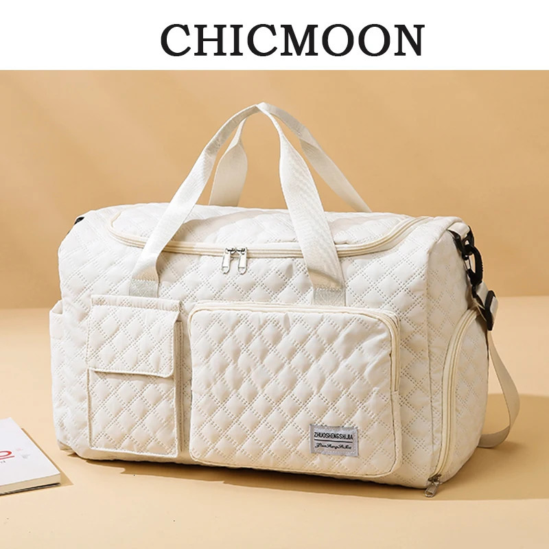 Fashion Travel Bag Handbags Large Capacity Carry On Luggage Bags Men Women Shoulder Outdoor Tote Waterproof Sport Gym Bag 250530