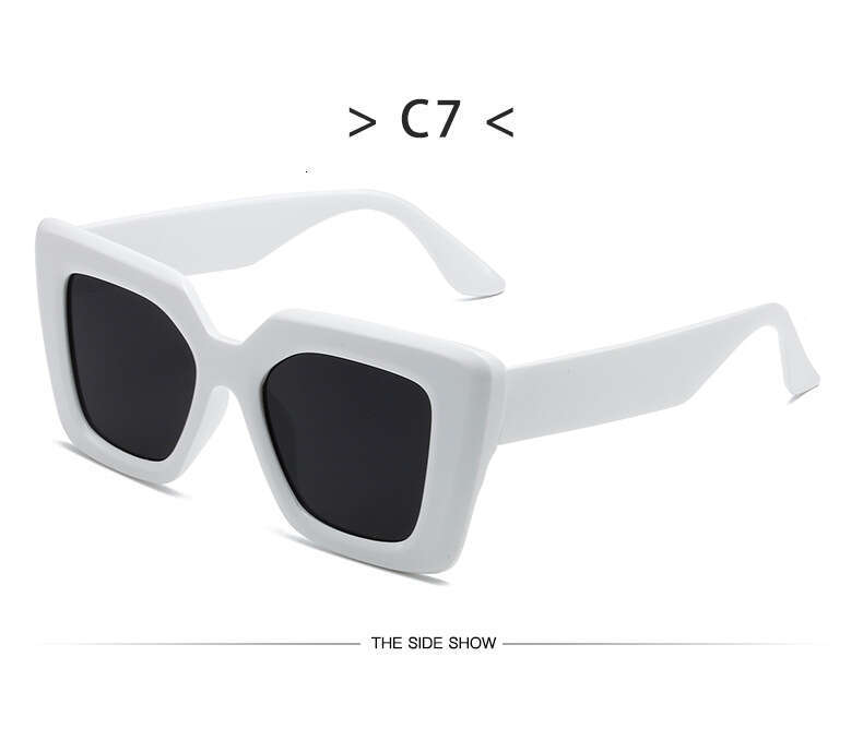 New Style Pink Spring Fashion UV Protection Full Frame Glasses Sunshade Sunglasses