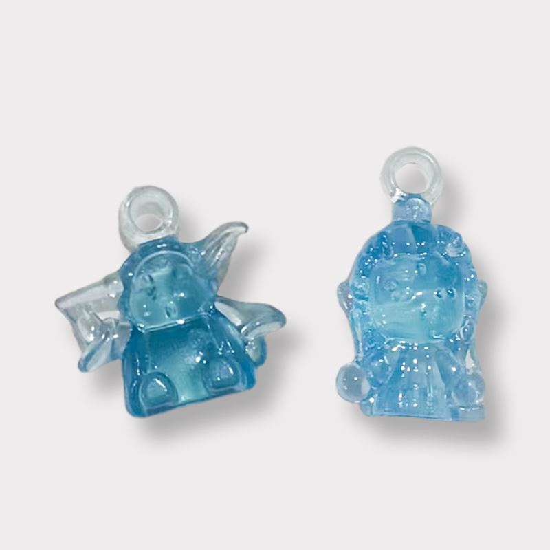 2025 New Acrylic Transparent Small and Delicate Ne Zha Anime Character Series Modelling Charms Small Pendant