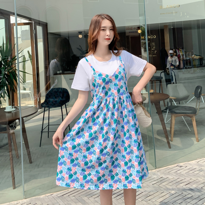 MM101 Spring, Summer and Autumn Loose Dress Women's Long Dress Maternity Dress