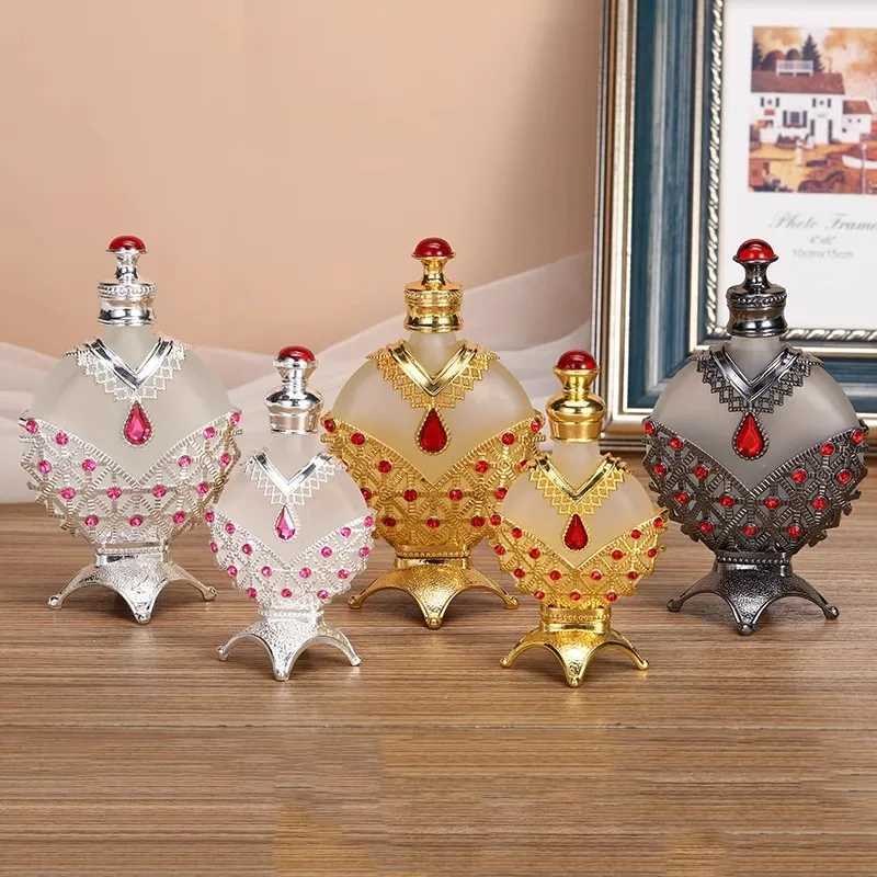 2/10pcs 10/30ml New Vintage Essential Oil Bottle Attar Oil Bottle Volatile Oil Container Perfume Bottle Cosmetic Packing Gift W250605
