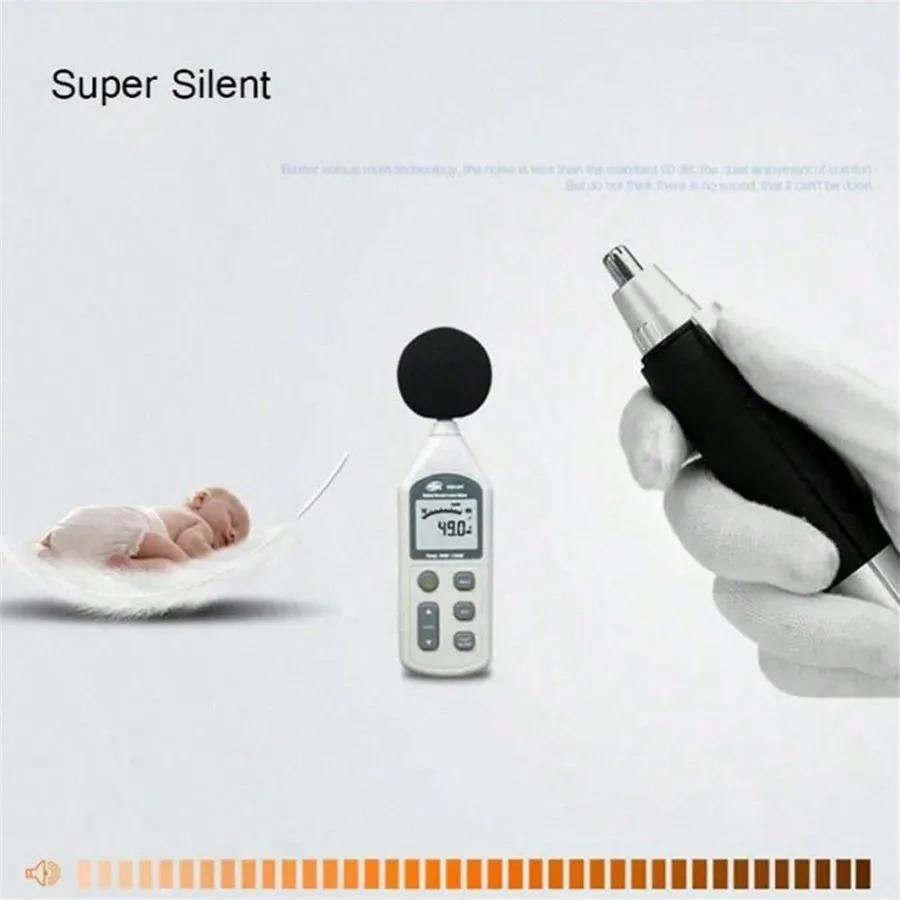 Portable Mini Nose Hair Trimmer Electric Facial Hair Removal Device For Men Women Painless Safe Shaver 250604