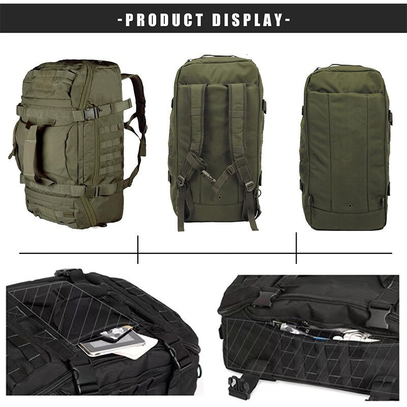 Hot Selling Duffel Backpack Weekend Travel Men and Women Gym Bag Tactical Sports Basketball