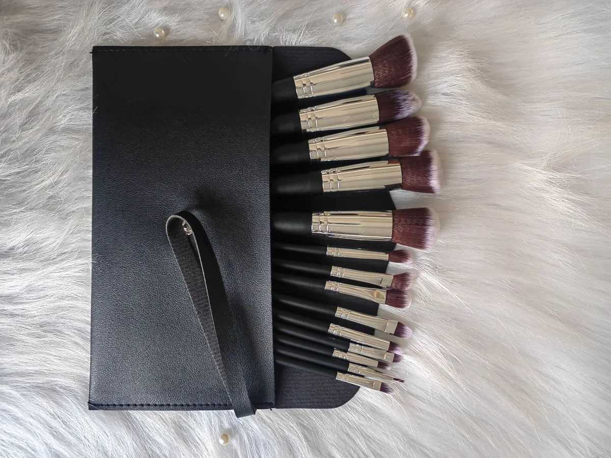 14Pcs Makeup Brush Set for Beginners Soft Bristle Powder Brush B Eye Shadow Beauty Tools Buy 14pcs Brush Get 1 Free Sponge W250605